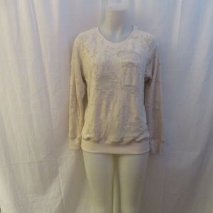 IRO Off-White Textured Sweatshirt